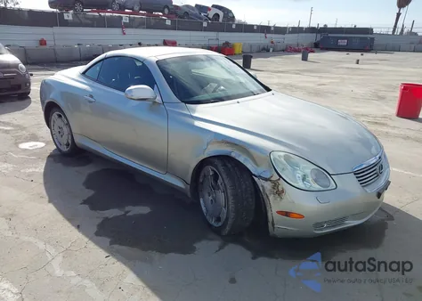 2003 Lexus Sc 430 z USA, uszkodzony, nr VIN JTHFN48Y630042639